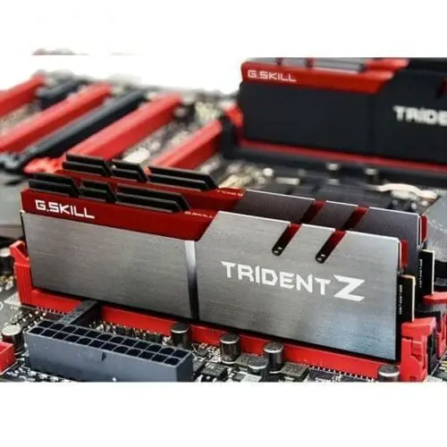 رم دسکتاپ DDR4 دو کاناله 3200 مگاهرتز CL14 جی اسکیل مدل Trident Z ظرفیت 32 گیگابایت