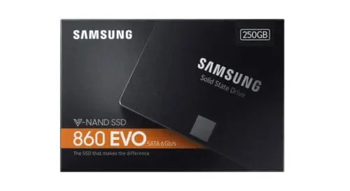 اس اس دی  سامسونگ مدل 860 Evo ظرفیت 250 گیگابایت