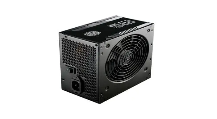 منبع تغذیه کامپیوتر کولر مستر مدل MWE white 450