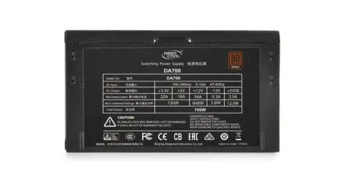 منبع تغذیه کامپیوتر دیپ کول مدل DA700
