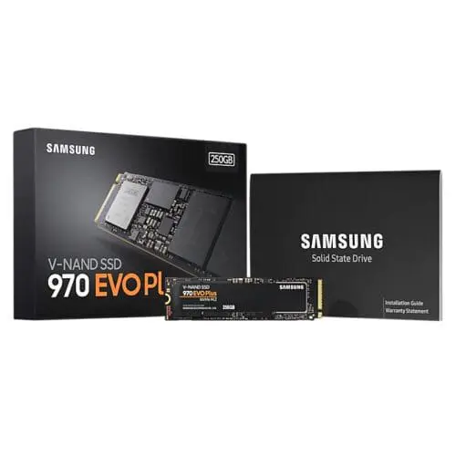 اس اس دی اینترنال سامسونگ مدل 970 EVO PLUS ظرفیت 250 گیگابایت