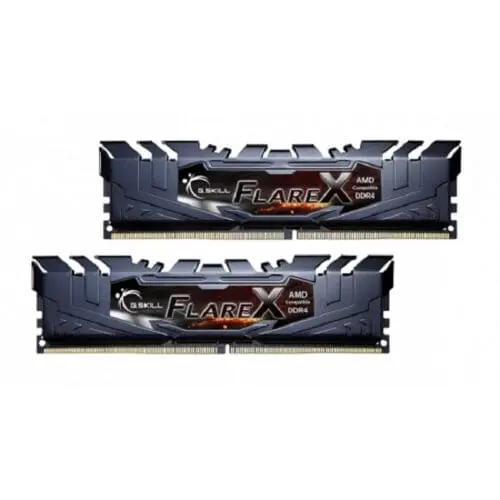 رم دسکتاپ DDR4 دوکاناله 3200 مگاهرتز CL14 جی اسکیل مدل FLAREX ظرفیت 16 گیگابایت