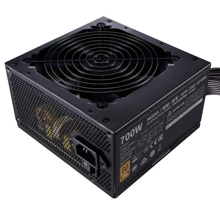 منبع تغذیه کامپیوتر کولر مستر مدل MWE 700 BRONZE - V2