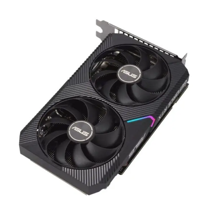 کارت گرافیک ایسوس مدل GeForce DUAL-RTX 3060 Ti-8G-MINI-V2