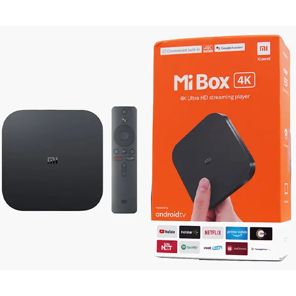 پخش کننده خانگی شیائومی مدل Mi Box 4K MDZ-22-AB فروشگاه اینترنتی زیکتز