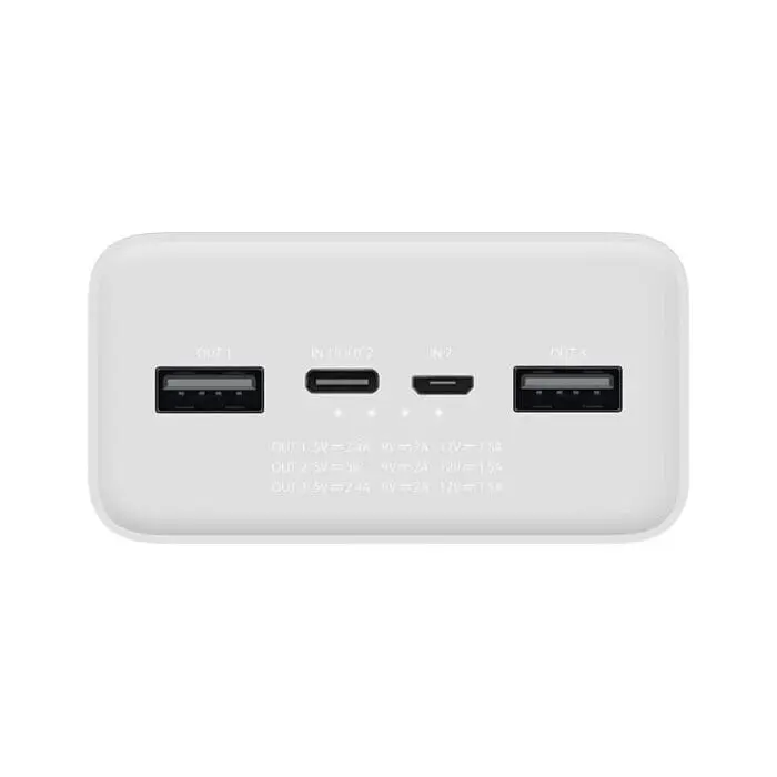 پاور بانک شارژ سریع شیائومی Xiaomi Youpin Mi Power Bank 3 30000MAh PB3018ZM(اورجینال پلمپ ارسال فوری) - Image 3