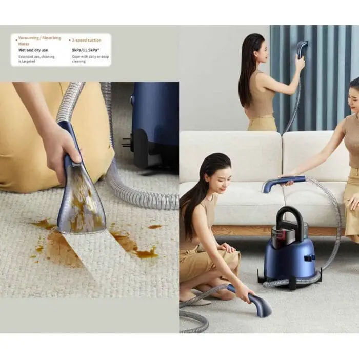 دستگاه شستشوی پارچه فرش مبل چند منظوره شیائومی اصلی Deerma BY200  ا Xiaomi Deerma Suction Vacuum Cleaner BY200 - Image 5