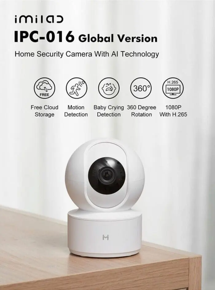 دوربین تحت شبکه هوشمند شیائومی CMSXJ۱۶A PTZ ۱۰۸۰P ا Xiaomi CMSXJ16A PTZ 1080P Smart Home IP Camera - Image 9