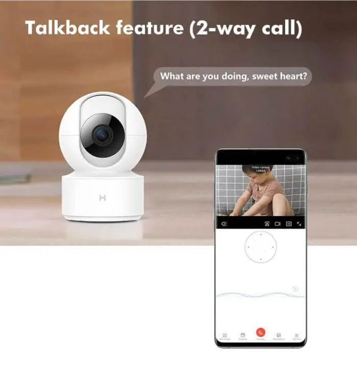 دوربین تحت شبکه هوشمند شیائومی CMSXJ۱۶A PTZ ۱۰۸۰P ا Xiaomi CMSXJ16A PTZ 1080P Smart Home IP Camera - Image 7