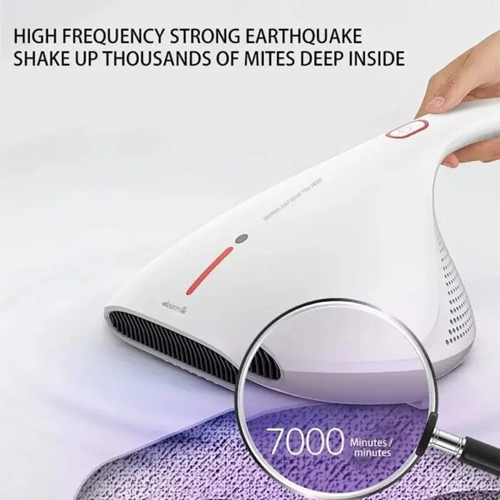 جاروبرقی و مکنده گرد و غبار شیائومی مدل Deerma CM800 ا Anti Allergic UVC Mite Vacuum Cleaner CM800 اورجینال - Image 4