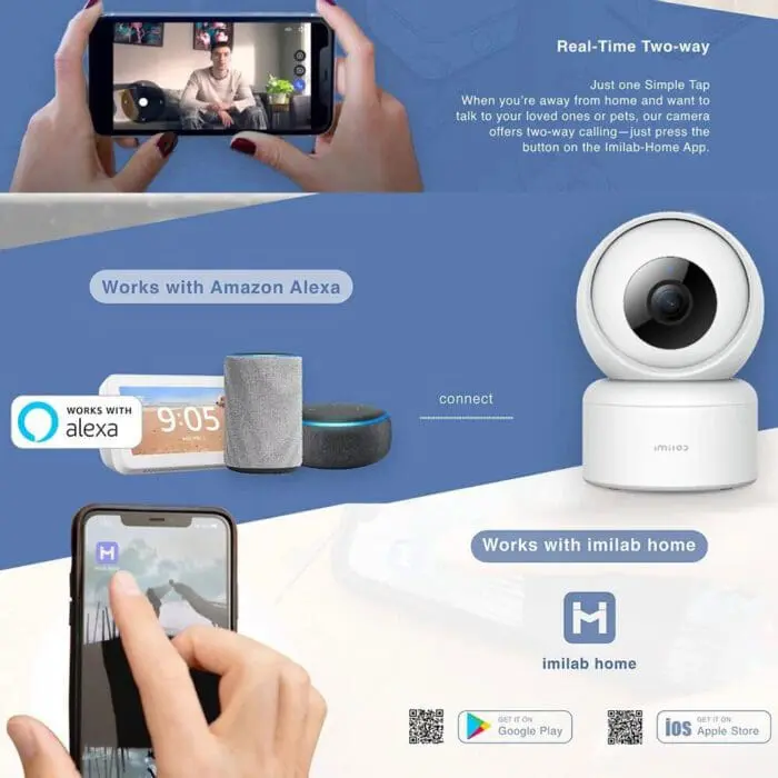 دوربین نظارتی هوشمند شیائومی Xiaomi C20 CMSXJ36A (نسخه اورجینال _ گلوبال) - Image 5