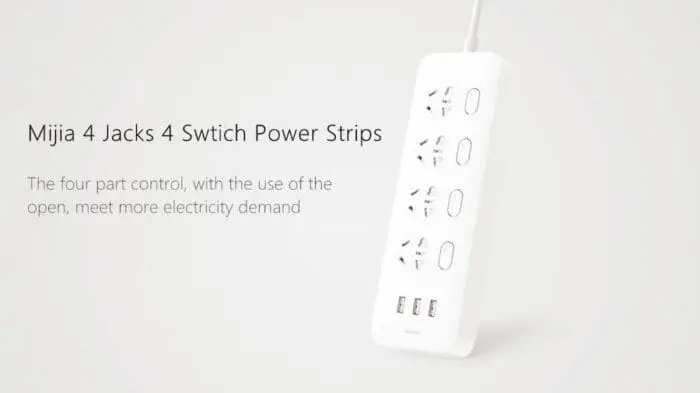چندراهی و شارژر شیائومی ا Mi Power Strip 4 Socket 3 USB اورجینال پلمپ ارسال فوری - Image 8