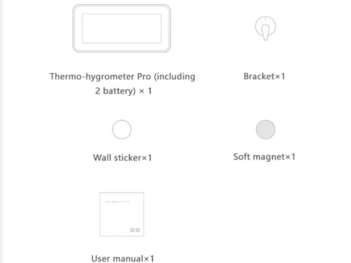 ساعت دماسنج و رطوبت سنج بلوتوثی شیائومی Xiaomi Mijia PRO LYWSD02MMC (اورجینال) - Image 6