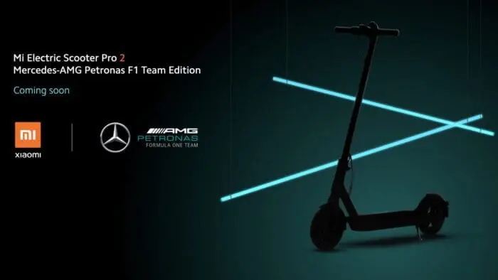 اسکوتر برقی شیائومی مرسدس بنز Mi Electric Scooter Pro 2 Mercedes-AMG Petronas F1 - Image 10