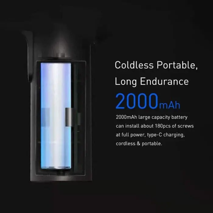پیچ گوشتی شارژی شیائومی MJDDLSD001QW (اورجینال پلمپ ارسال فوری) - Image 11