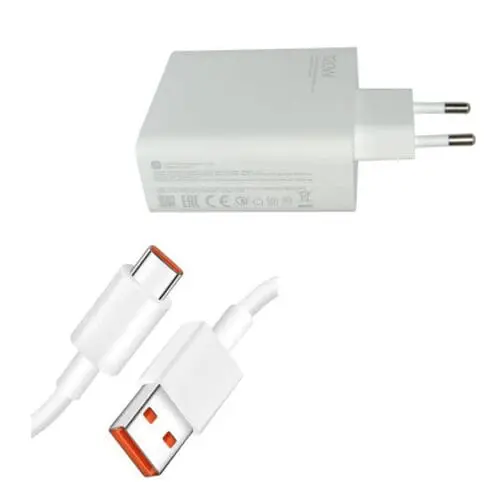 شارژر 120 وات شیائومی با کابل اصلی MDY-13-EE سوپر فست (گلوبال اورجینال پلمپ) فروشگاه اینترنتی زیکتز
