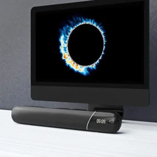 اسپیکر بلوتوث ریمکس Remax RB-M36 Clock Controlled Desktop Bluetooth Speaker توان 10 وات (اورجینال پلمپ ارسال فوری) فروشگاه اینترنتی زیکتز