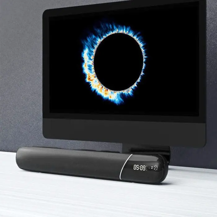 اسپیکر بلوتوث ریمکس Remax RB-M36 Clock Controlled Desktop Bluetooth Speaker توان 10 وات (اورجینال پلمپ ارسال فوری) - Image 2