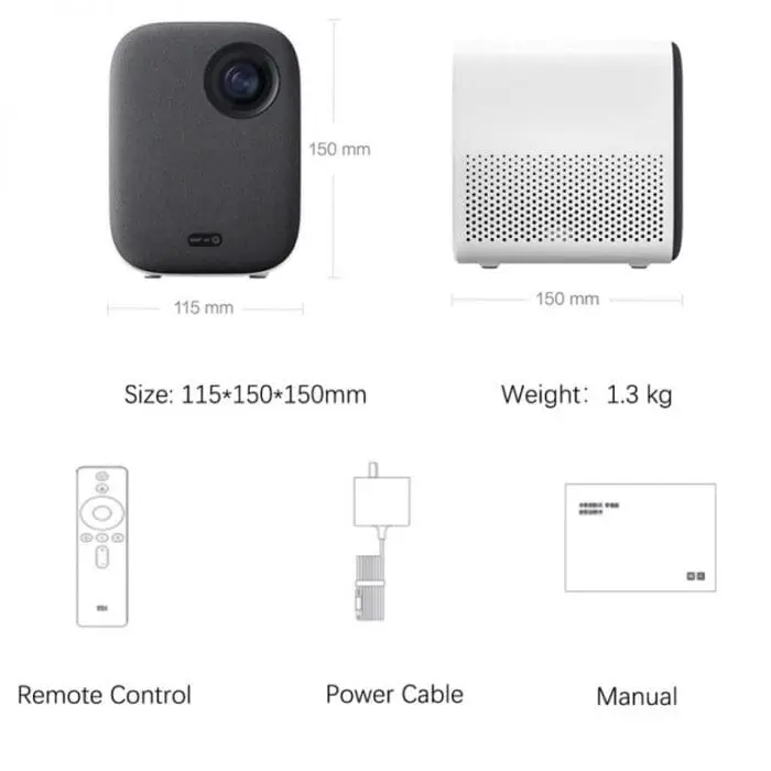 ویدیو پروژکتور شیائومی مدل  Mi Smart Compact (اورجینال پلمپ ارسال فوری) - Image 11