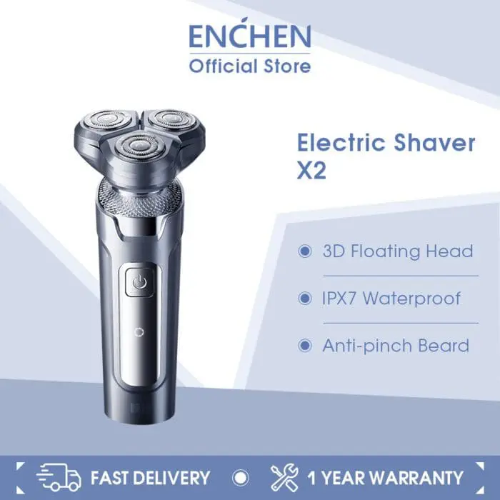 ماشین ریش تراش شیائومی Xiaomi Enchen X2 (اورجینال پلمپ ارسال فوری) - Image 5