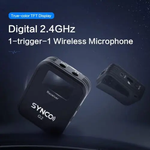میکروفن بی سیم سینکو مدل G2-A1 فروشگاه اینترنتی زیکتز