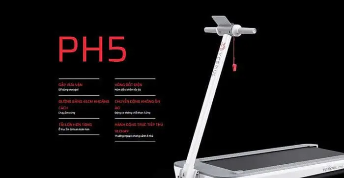 تردمیل تاشو شیائومی Xiaomi yesoul treadmill ph5 (گلوبال اورجینال پلمپ ) - Image 6