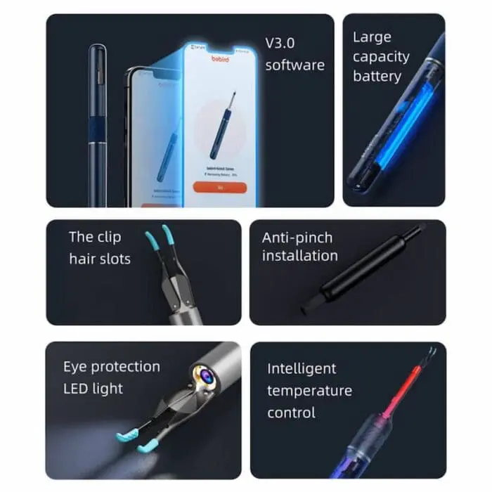 گوش پاک‌کن هوشمند شیائومی مدل Bebird Note 5 Pro (اورجینال پلمپ ارسال فوری) - Image 8