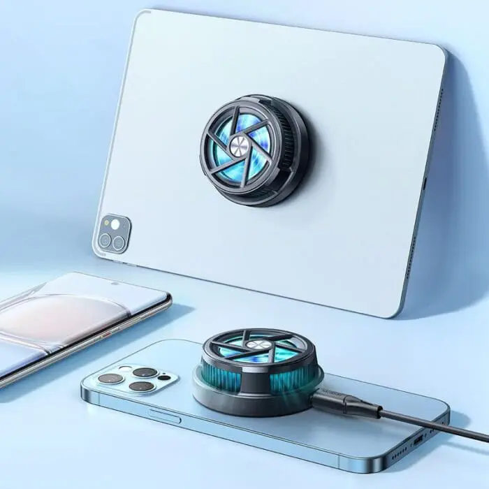 شارژر وایرلس مگنتی و فن خنک کننده مک دودو CH-2120 ا Mcdodo CH-2120 Wireless Charger (اورجینال با گارانتی) - Image 5