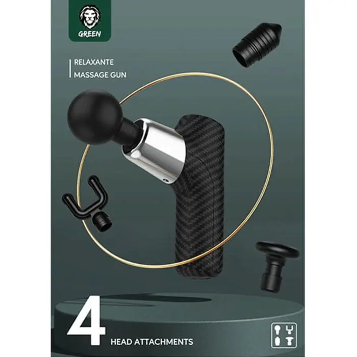 ماساژور تفنگی گرین لاین Green Lion contento massage gun (اورجینال پلمپ ارسال فوری) - Image 3