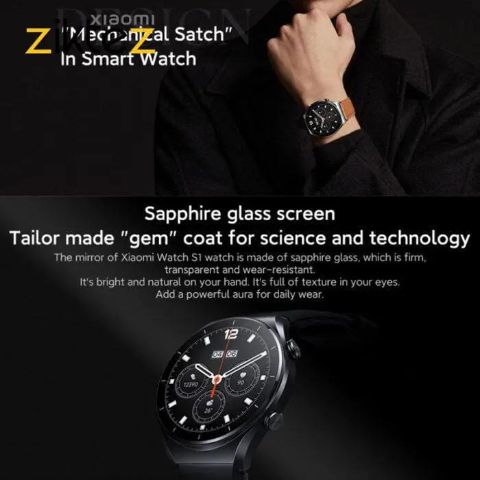 ساعت هوشمند شیائومی مدل watch S1 نسخه گلوبال + بند اضافه (اورجینال با گارانتی ارسال فوری) - Image 6