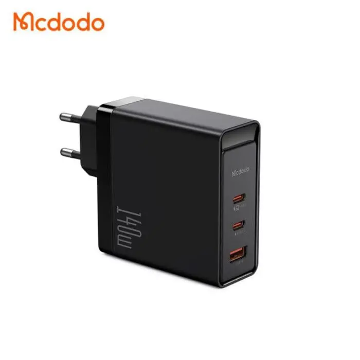 آداپتور شارژ 3 پورت 140 واتی مک دودو Mcdodo 140W GaN5 Pro Fast Charger CH-2911 (اورجینال پلمپ ارسال فوری) - Image 7