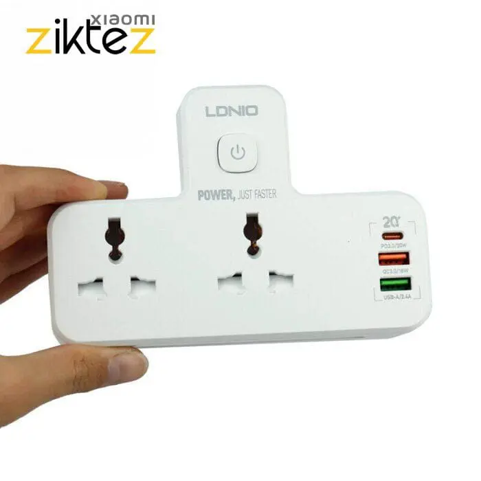 چند راهی برق و شارژر دارای 3 پورت (اورجینال با گارانتی) - Image 6