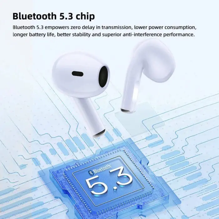 هندزفری بلوتوث شیائومی Xiaomi Mibro Earbuds 4 (گلوبال پلمپ پک اورجینال) - Image 4