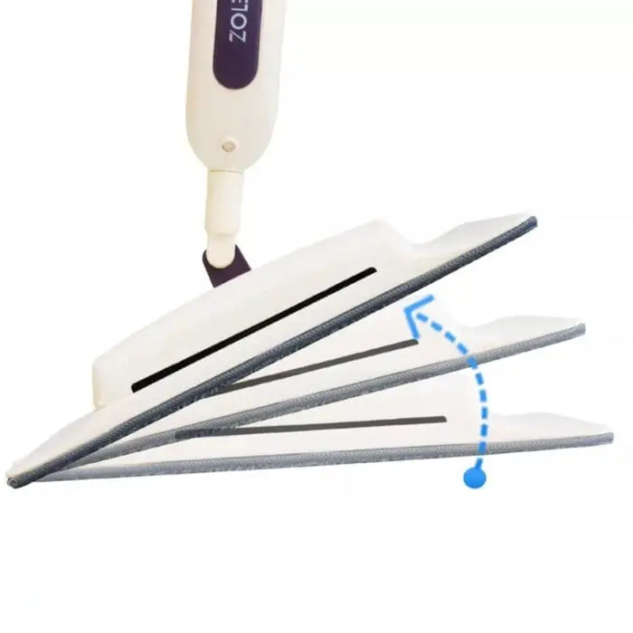 جارو دستی و تی اسپری دار شیائومی Xiaomi Zolele 1012 Water Spray Mop Handheld Sweeper (اورجینال پلمپ ارسال فوری) - Image 2