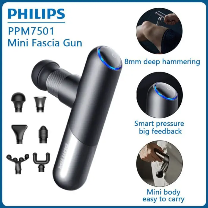 ماساژور تفنگی فیلیپس Philips PPM7501 Sport Mini Massage Gun (اورجینال پلمپ ارسال فوری) - Image 4