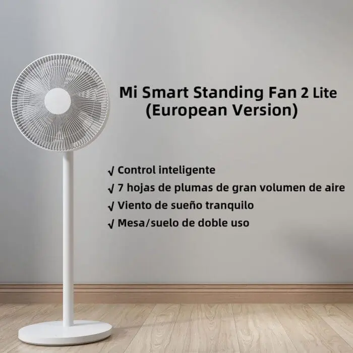 پنکه ایستاده هوشمند شیائومی مدل Mi Smart Standing Fan 2 Lite JLLDS01XY (اورجینال پلمپ ارسال فوری) - Image 5