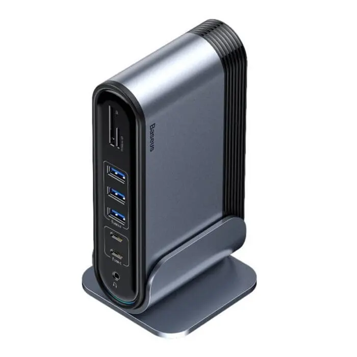 هاب 16 پورت باسئوس Baseus CAHUB-BG0G همراه با تبدیل (اورجینال با گارانتی) - Image 7