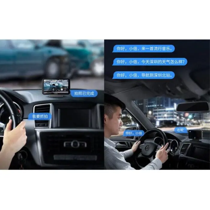 سیستم مولتی مدیا خودرو بیسوس Baseus Cloud Voice Car Video Recorder CRJLY01-01 دارای دوربین (اورجینال پلمپ ارسال فوری) - Image 6