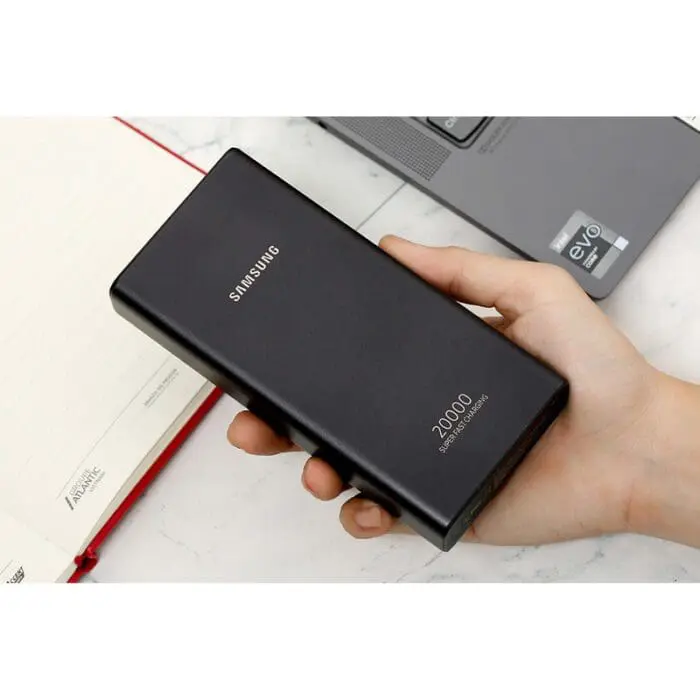 پاور بانک سامسونگ مدل EB-P5300 ظرفیت 20000 میلی آمپر ساعت ا Samsung EB-P5300 BATTERY PACK 20000mAh Power Bank (اورجینال پلمپ ارسال فوری) - Image 3