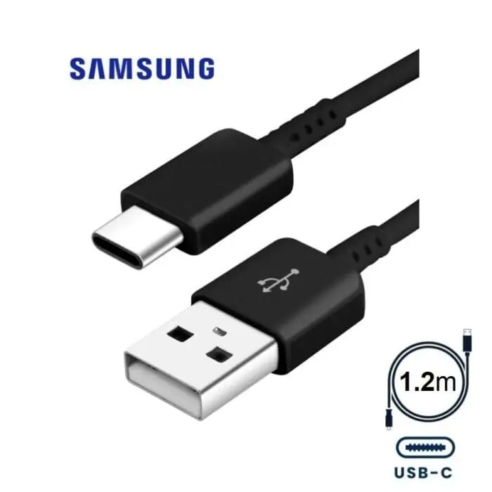 کابل شارژ تایپ سی اصلی سامسونگ Samsung Type-C Cable (اورجینال ارسال فوری)