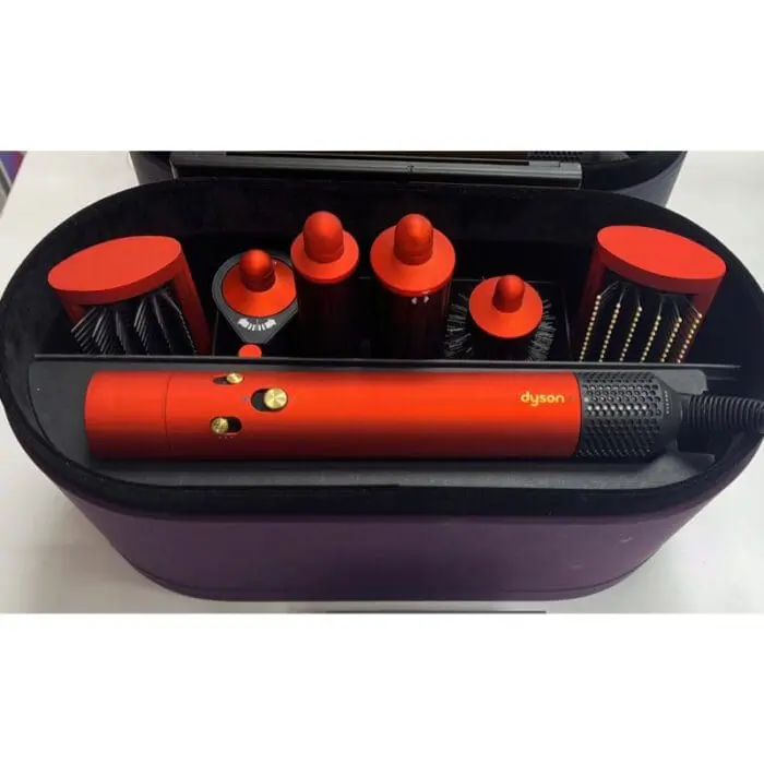 سشوار دایسون مدل Dyson HS05 Air Wrap Copper Nickel long barrel (پلمپ اورجینال ارسال فوری) - Image 4