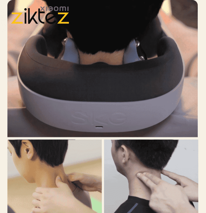 ماساژور گردن شیائومی مدل Skg neck pillow N5-2 massager (اورجینال پلمپ ارسال فوری) - Image 7