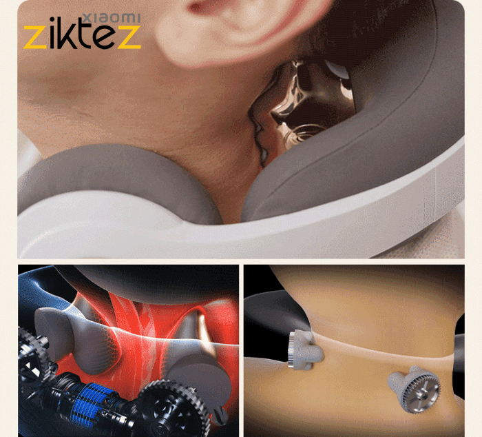 ماساژور گردن شیائومی مدل Skg neck pillow N5-2 massager (اورجینال پلمپ ارسال فوری) - Image 8