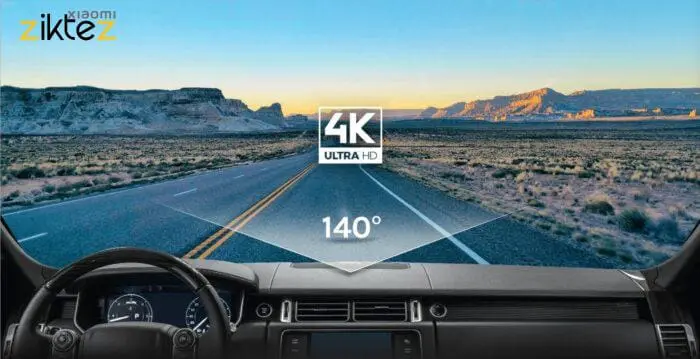 دوربین ماشین 70mai 4k Dash Cam A800S شیائومی (نسخه اورجینال پلمپ ارسال فوری) - Image 5