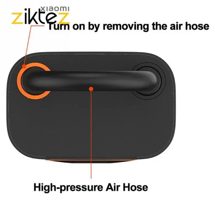 پمپ باد شیائومی مدل Xiaomi QiCYCLE N2 (اورجینال ارسال فوری) - Image 2