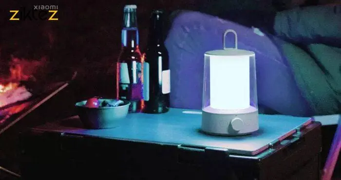 چراغ کمپینگ هوشمند شیائومی Xiaomi split camping lamp flashlight ambient lamp Mijia MJLYD001QW - Image 7