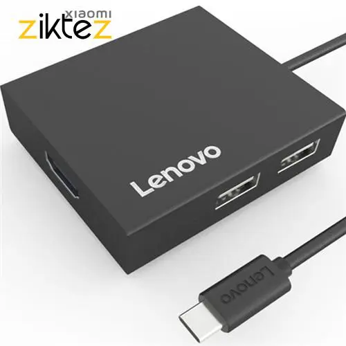 هاب تایپ‌سی با 5 پورت لنوو Lenovo Multifunctional Type C Hub C150(اورجینال اصلی ارسال فوری) فروشگاه اینترنتی زیکتز