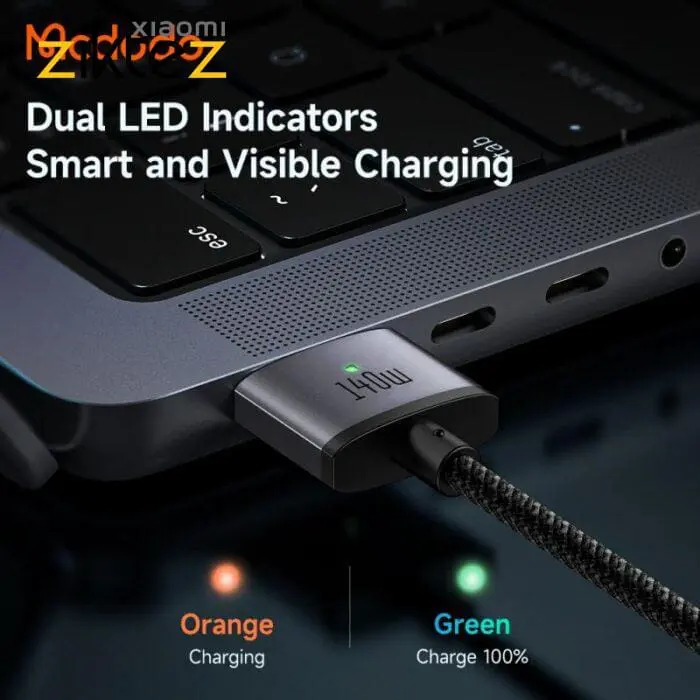 کابل شارژر مگ سیف مک بوک مک دودو Mcdodo CA-1470 طول 2 متر توان 140 وات - Image 5