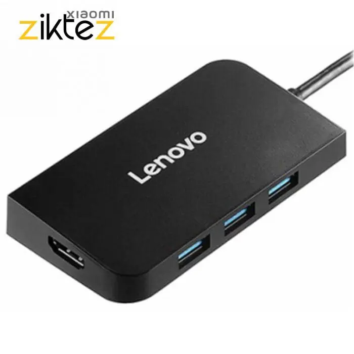 هاب تایپ‌سی با 6 پورت لنوو Lenovo 6 in 1 Type C HUB Adapter S706(اورجینال اصلی ارسال فوری) - Image 6