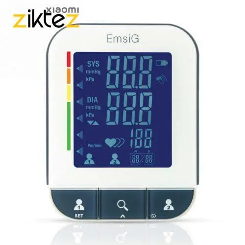 فشارسنج بازویی دیجیتال امسیگ مدل EmsiG BO79 Plus (اورجینال پلمپ ارسال فوری) فروشگاه اینترنتی زیکتز